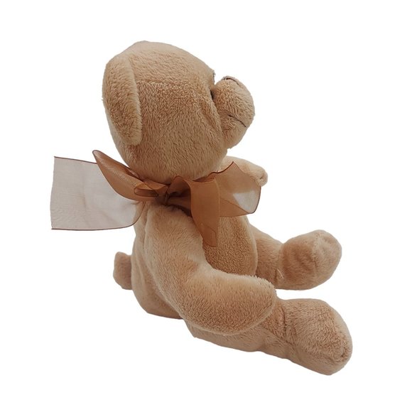 The Petting Zoo/Maitoi Turtle And Teddy Bear Animal Stuffed Plushies Set of Two - Picture 6 of 12